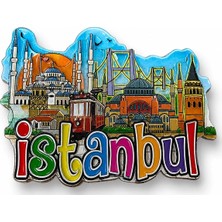 Livenda Istanbul Temalı Silikon Buzdolapı Süsü Magnet ALK5944