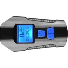 Dailytech Bisiklet Işık Korna LCD Hız Göstergesi Su Geçirmez Fener