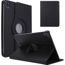 Gndz Home Constraın - iPad Air 11 2025 M3 Stsr Dönebilen Standlı Kılıf - Siyah