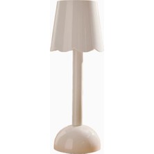 Anthropologie Addison Ross Şal Desenli Şarj Edilebilir LED Masa Lambası