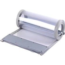 Pvc Şerit Perde, Garaj ve Depo Için Dikey Plastik Perde, Su Geçirmez Klima Izolasyonu, Çeşitli