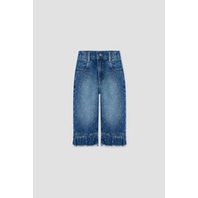 B&G Kız Bebek Denim Pantolon