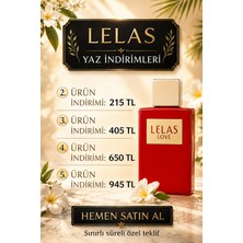 LELAS Prime 470 Love Kadın Parfüm EDP 55 ML – Oryantal Odunsu Kalıcı Koku