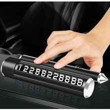 Koto Araç Içi Telefon Tutucu Park Telefon Numaratör-Cam Kırıcı-Koku