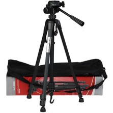 WT-3520 Cep Telefonu, Dslr ve Kamera Uyumlu 140CM Taşıma Çantalı Tripod Profesyonel Tripod