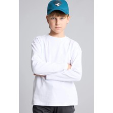 DeFacto Oversize Bisiklet Yaka Basic Uzun Kollu Tişört Erkek Çocuk I5612A826AU