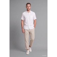 DeFacto %100 Pamuk Regular Fit Polo Yaka Kısa Kollu Gömlek I1559AX26SM