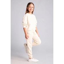 DeFacto Pamuklu Esnek Belli Jogger Fit Eşofman Altı Kız Çocuk X9036A626AU