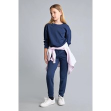 DeFacto Jogger Fit Esnek Belli Cepli Eşofman Altı Kız Çocuk Y1226A626AU