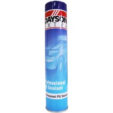 Dayson Extra Cam Metal Granit Taş Fiber Ahşap Yapıştırıcı Poliüretan Mastik (Siyah / 280 Ml)