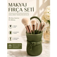 ATB Design Makyaj Fırça Seti ve Düzenleyici Sepet – Şık & Modern Profesyonel Makyaj Organizeri