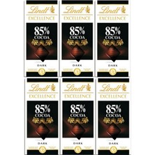 Excellence Bitter Tablet Çikolata Dark Cocoa %85 Kakao Isviçre Çikolatası 100 gr x 6 Avantaj