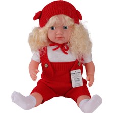 NW NessiWorld 5214 60 cm Trikolu Tulumlu Saçlı Büyük Bebek