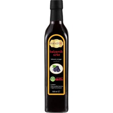 Balzamik Sirke 500 ml Doğal Fermantasyon Içilebilir Katkısız Cam Şişe