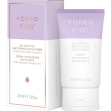 Renas Store Foreo Kıwı Yağ Kontrolü Matlaştırıcı Nemlendirici – Akneye Eğilimli Yağlı Ciltler Için, Mikrodermabrazyon ve Gözenek Vakum Sonrası Bakım – Dermatolog Onaylı, Vegan, 40 ml