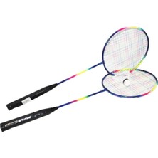 Çocuk Badminton Raketi Seti CS50, 2 Raket + 1 Top, 61 Cm, Karışık Renk