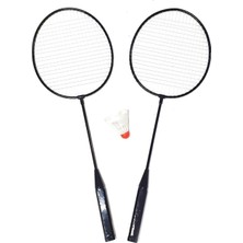 Fileli Badminton Seti 2 Raket 1 Top Badmington Seti