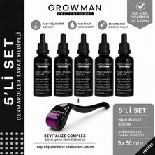 Serum 50 ml X5 + Dermaroller Tarak Hediyeli Set – 150 Günlük Yoğun Bakım