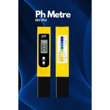 NOVASMART Dijital Ph Metre 0-14 Ph Yüksek Hassasiyetli Su Test Cihazı, Akvaryum,havuz ve Su Arıtma Için