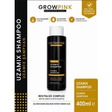 Growpink Uzamix Hızlı Saç Uzatma Etkili Şampuan 400 ml - Güçlendirici ve Dökülme Karşıtı Bakım