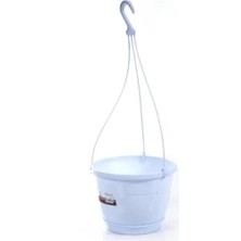 SO-SM02 Safir Makrome Askılı Balkon Saksı Takımı 3.4 Litre No 2