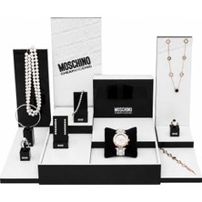 Stand Market Ahşap Takı Seti Display Moschino Büyük