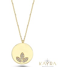 Kayra Mücevher Desen Altın Kolye AKM95