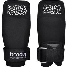 Profesyonel Fitness ve Crossfit Eldiveni Big Grip Pro Lifting Straps Siyah