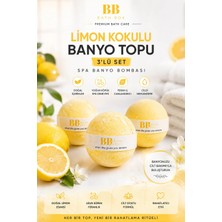 BB Bath Box Box Bathbox Banyo Topu ve Nem Bombası Jakuzi Küvet Manikür Topu Banyo Bombası Limon