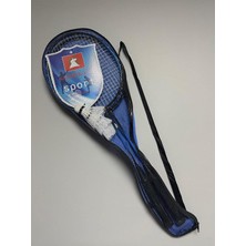 Çantalı Badminton Seti 2 Raket 3 Top Mavi Renk Çok Renkli, PRA-5938221-79148