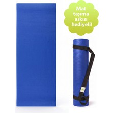 Yogatime Pro Mat (Profesyonel Yoga Matı) – 5mm Koyu Mavi - Stüdyo Kalitesinde Uzun Ömürlü Egzersiz Matı