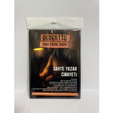 Lisinya Dedektif Dava Çözme Oyunu  Sahte Yazar Cinayeti