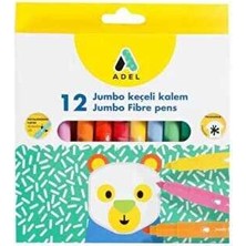Lisinya Keçeli Kalem Jumbo 12 Li