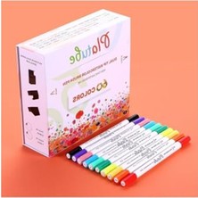 60'lı Çift Taraflı Brush Pen Kalem Seti - Boyama ve Eskiz Için