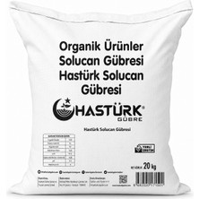 Hastürk Gübre Organik Solucan Gübresi 20 Kg Çuval