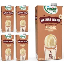 Nature Blend Bitkisel Bazlı Fındık Içeceği 1 L Vegan Laktozsuz x 4 Adet