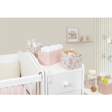 Baby 3'lü Kullanışlı Çekmece Düzenleyici Çok Amaçlı Organizer Kutu (Pembe) ( Lisinya )