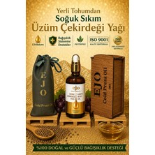 Ejo Soğuk Sıkım Üzüm Çekirdeği Yağı 100 ml / Saf ve Doğal Üzüm Çekirdeği Yağı