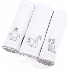 Poetree Kids Origami Müslin Bez 3'lü Set