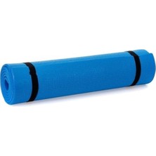 6,5 mm Mavi Pilates Matı - Pilates Minderi - Egzersiz Minderi - Yer Matı 150 cm x 50 Cm, YKM657