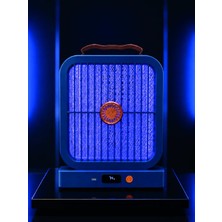 Bezos Taşınabilir Şarjlı Sivrisinek Öldürücü Uv Işıklı Mavi Model
