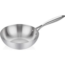 mm Çelik Wok Tava 28CM