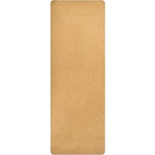 Tpe Üzeri Mantar Kaplama Yoga Pilates Fitness Matı 61 * 183 cm Kalınlık 5 mm