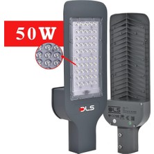 50W Mercekli Lensli LED Sokak Armatürü Profesyonel Park Bahçe Yol Aydınlatma Dış Mekan LED Lam