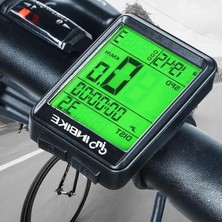 Kablosuz Bisiklet Hız Göstergesi, Su Geçirmez ve LCD Ekranlı