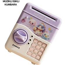 SAM51 Müzikli Işıklı Kumbara Mor - Lisinya