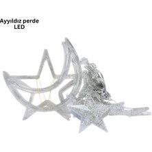 Ay Yıldız Perde LED - Lisinya
