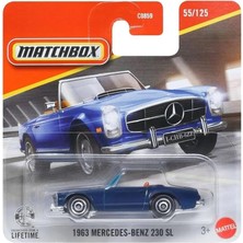 C0859 Matchbox 1:64 Tekli Arabalar 1963 Mercedes-Benz 230 Sl JHP10