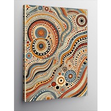 Kanvas Tablo Renkli Soyut Desenler, 70 x 100 CNVSDKEY137311