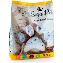 Segapet Kristal Kedi Kumu 3,8 Lt